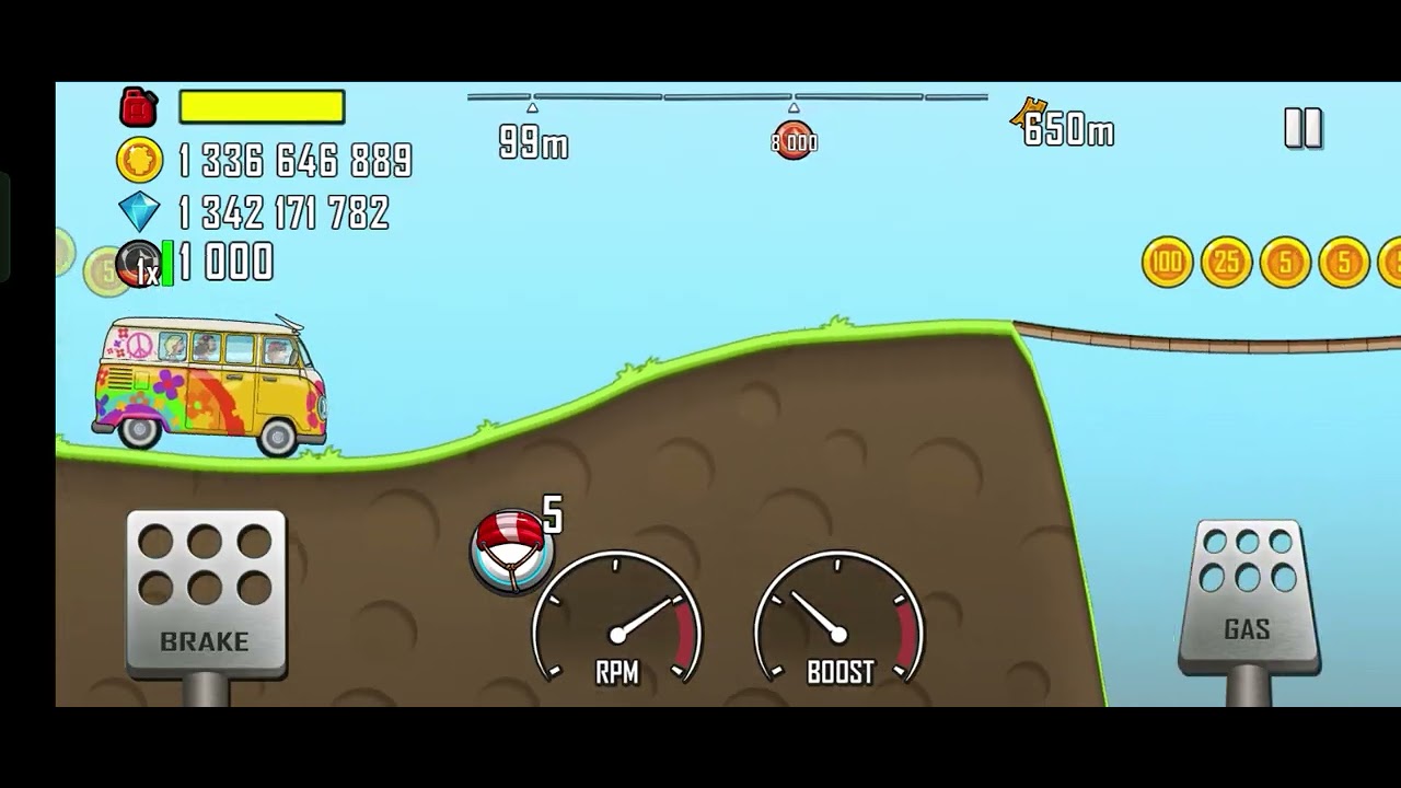 Hill climb racing part 2🤯