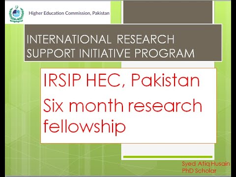 international research support initiative program