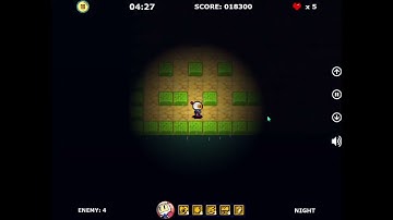 Bomberman Game Using JavaFX (longplay)