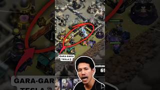 Gara-Gara Tesla🗿 #clashofclans #cidukwarrior #coc
