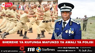Live Mkuu Wa Jeshi La Polisi Igp Wambura Kwenye Sherehe Za Kufunga Mafunzo Ya Awali Ya Polisi