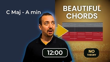 My Simple Method For Beautiful Chord Progressions (No Theory Needed)