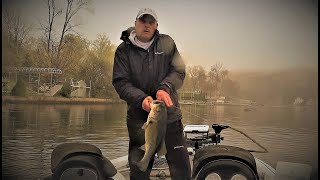 Northern CT largemouth bass fishing (6+ lb slob)