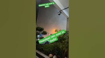 delhi unexpected rain 🌧  delhi #delhi #rain #baarish #trending #shorts #weather #nature #ytshorts