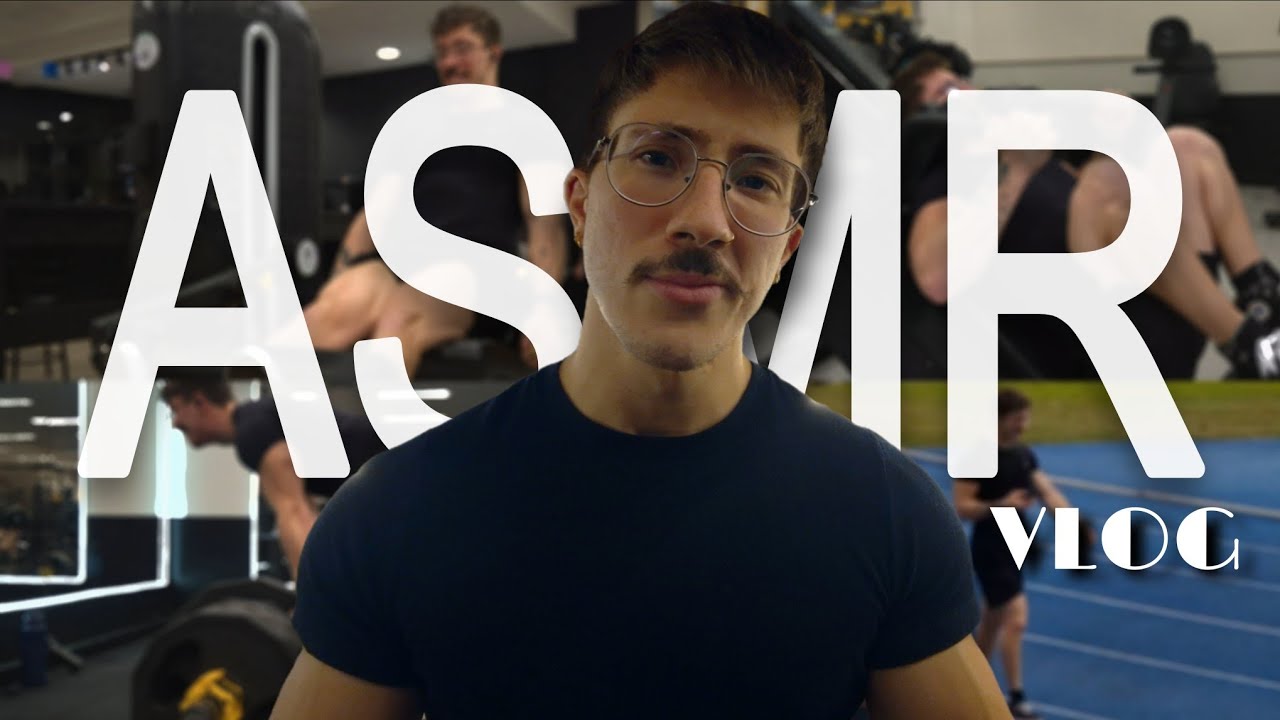 ASMR VLOG | ROTINA ATIVA DE UM FISICULTURISTA 💪🏻🔥