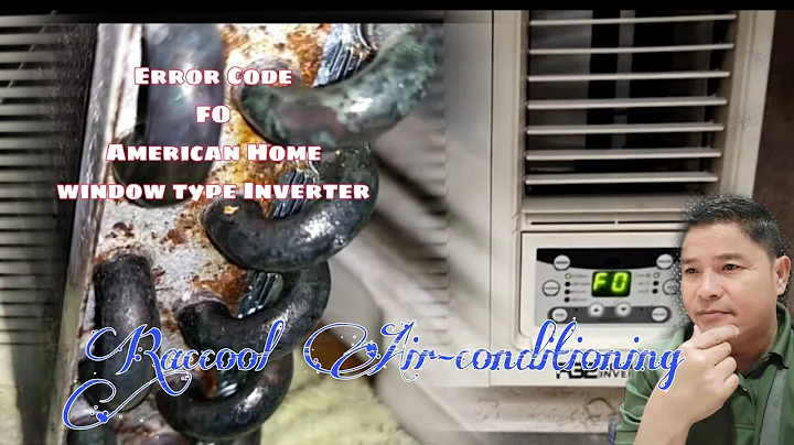 Error Code FO American Home Window type Inverter|Raccool Air-conditioning TutorialTv