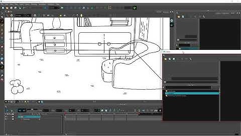 Transfer drawings between scenes in Toon Boom Harmony Premium