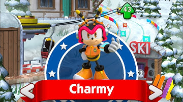 Sonic Dash: Charmy Snow Mountain #sonic
