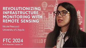 Infrastructure Monitoring with Remote Sensing: Nicole Pascucci | FTC2024