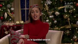 Miley Cyrus - Santa Baby (Subtituado) [Miley's Version]