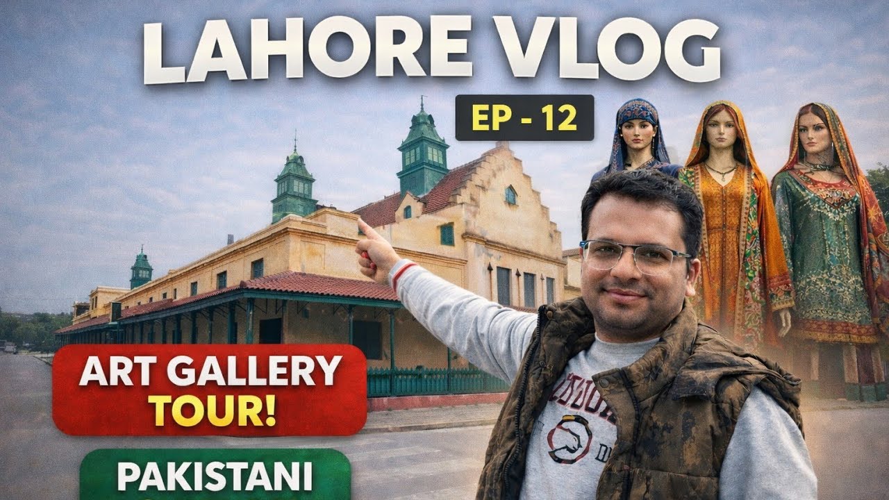 Explore Art Gallery & Museum | Lahore Series Ep_12 | Pakistani Culture & History Heritage 