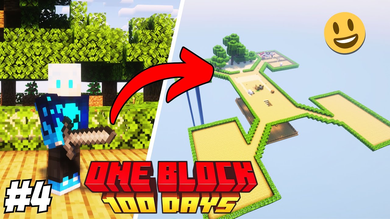 One Block Challeng Minecraft One BLOCK Challenge! Can We SURVIVE 100 Days in Minecraft? - YouTube