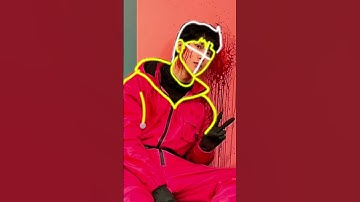 How to draw a squid game guard 2 #ardrawing