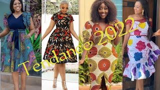 ? +100 jolis modèles africains de robe courte en pagne pour femme et dame model africanstyles wax