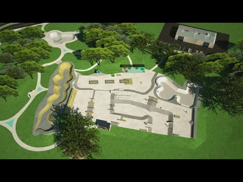 Plans unveiled for first public skatepark in Dallas