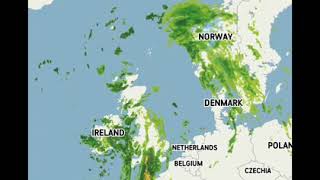 المملكة المتحدة : تابع غيوم الأمطار التى تملاء سماء بريطانيا
