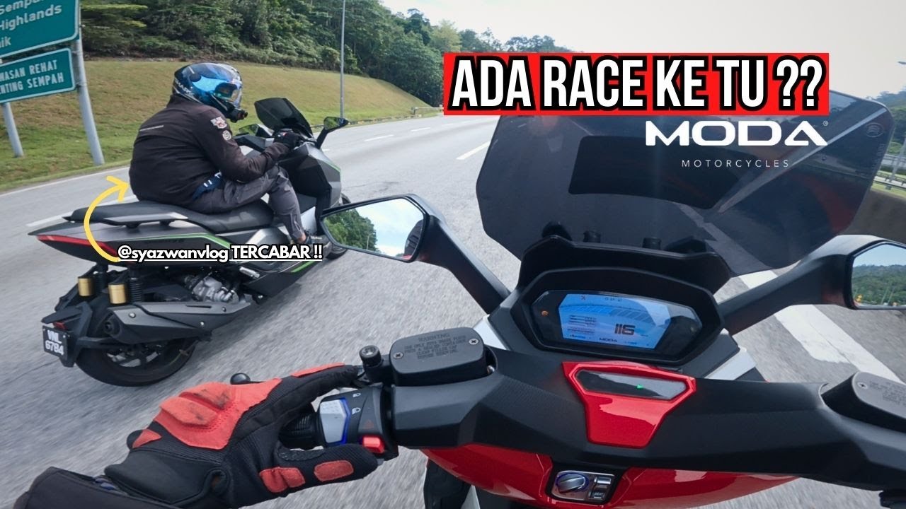 KING SKUTER 250CC LAYAN CORNER KARAK | MODA SPORTER-S KE LEMANG TOKI