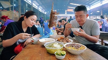 CHỢ PHIÊN MÈO VẠC NGÀY CUỐI TUẦN THIÊN ĐƯỜNG ẨM THỰC VÙNG CAO HÀ GIANG | TUYÊN XINH GÁI