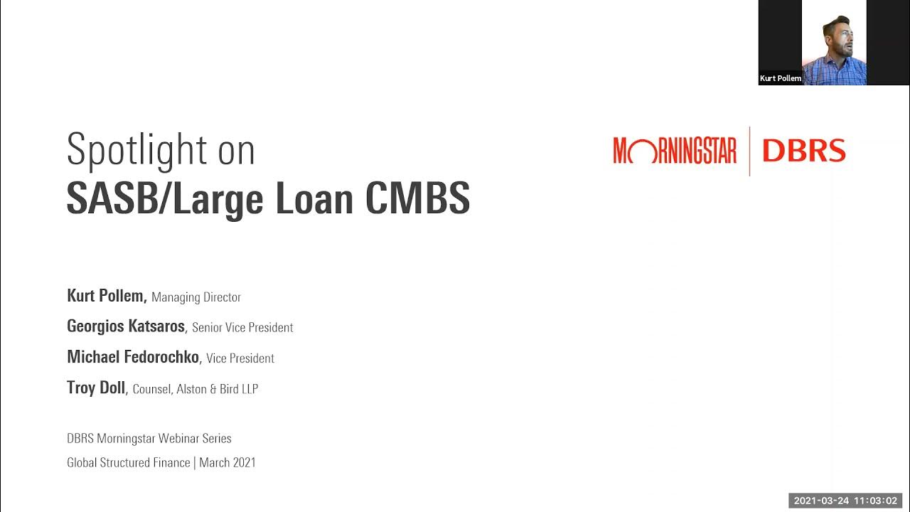 CMBS inar Series Spotlight on SASB Methodology YouTube
