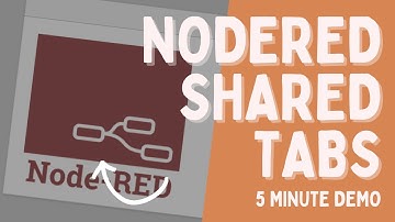 NodeRED shared tabs/subflows