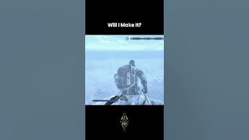 This Jump Could End Badly... | Skyrim