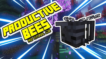 EP 7 - Best Upgrades Best Design - Minecraft Productive Bees Mod Tutorial