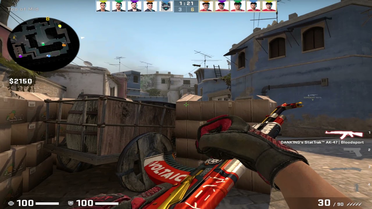 CSGO POV TYLOO SLOWLY (25/13) vs MVS Riders (mirage) @ PGL Major Stockholm 2021 Challenger Stage