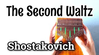 The Second Waltz - Shostakovich (Easy Tabs/Tutorial/Play-Along) - Kalimba Cover Resimi
