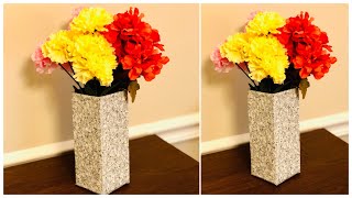 Flower vase making / decoration ideas craft waste material ideas] hey
guys... in this video i am going to show you how m...