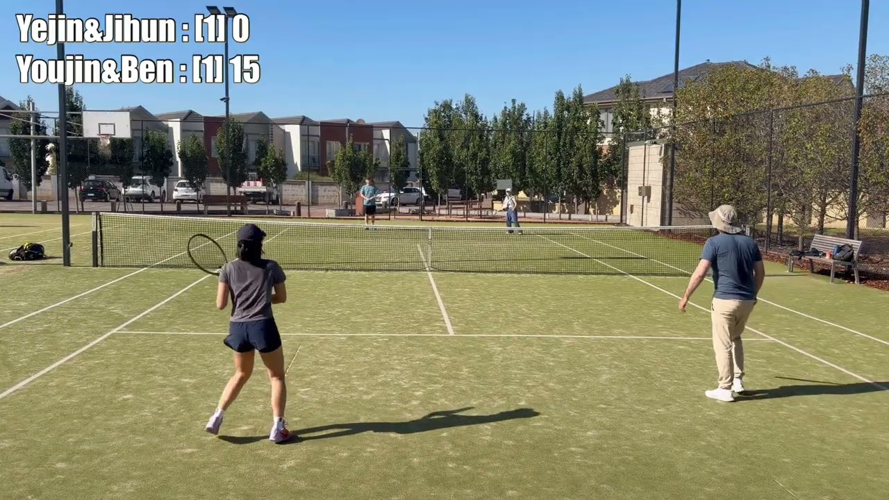 Point Cook Tennis Open - Mixed Doubles Final 😂