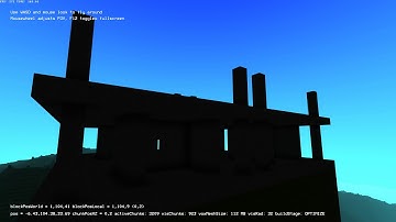 voxel renderings - blocky lighting and shadows + ambient occlusion