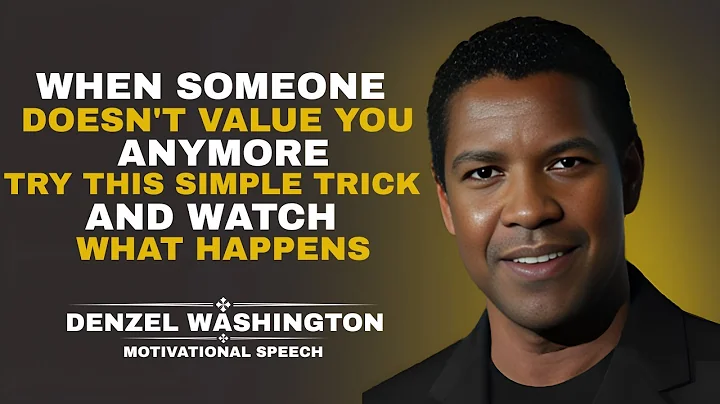 WHEN SOMEONE DOESN'T VALUE YOU ANYMORE, TRY THIS SIMPLE TRICK AND WATCH WHAT HAPPENS