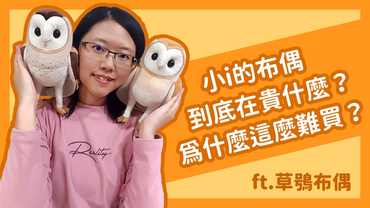 小i的布偶到底在貴什麼？為什麼這麼難買？【小i】ft.草鴞布偶