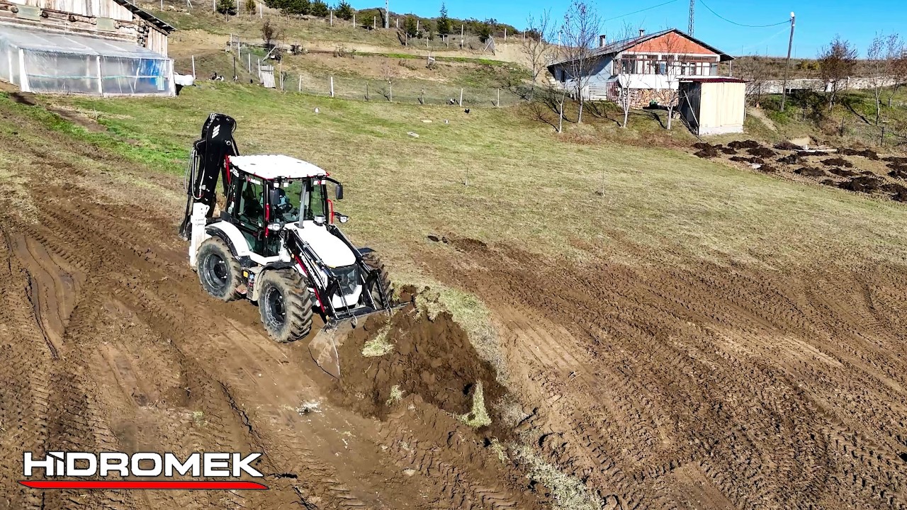 Toprağa Şekil Veriyoruz! | Hidromek K4 Supra