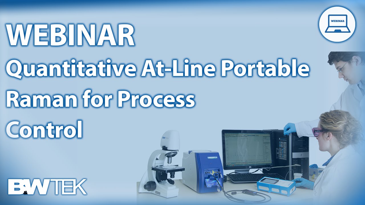 Webinar - Quantitative At-Line Portable Raman for Process Control - YouTube