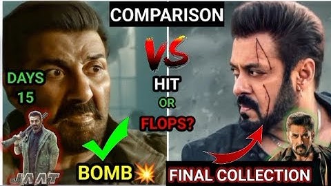 Sikandar Vs Jaat Comparison Box Office Collection|Jaat Box Office Collection Day 15|Jaat hit Or flop