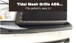 Tidal Mesh Grille ABS Replacement Matte Black for 13-18 Dodge Ram 1500