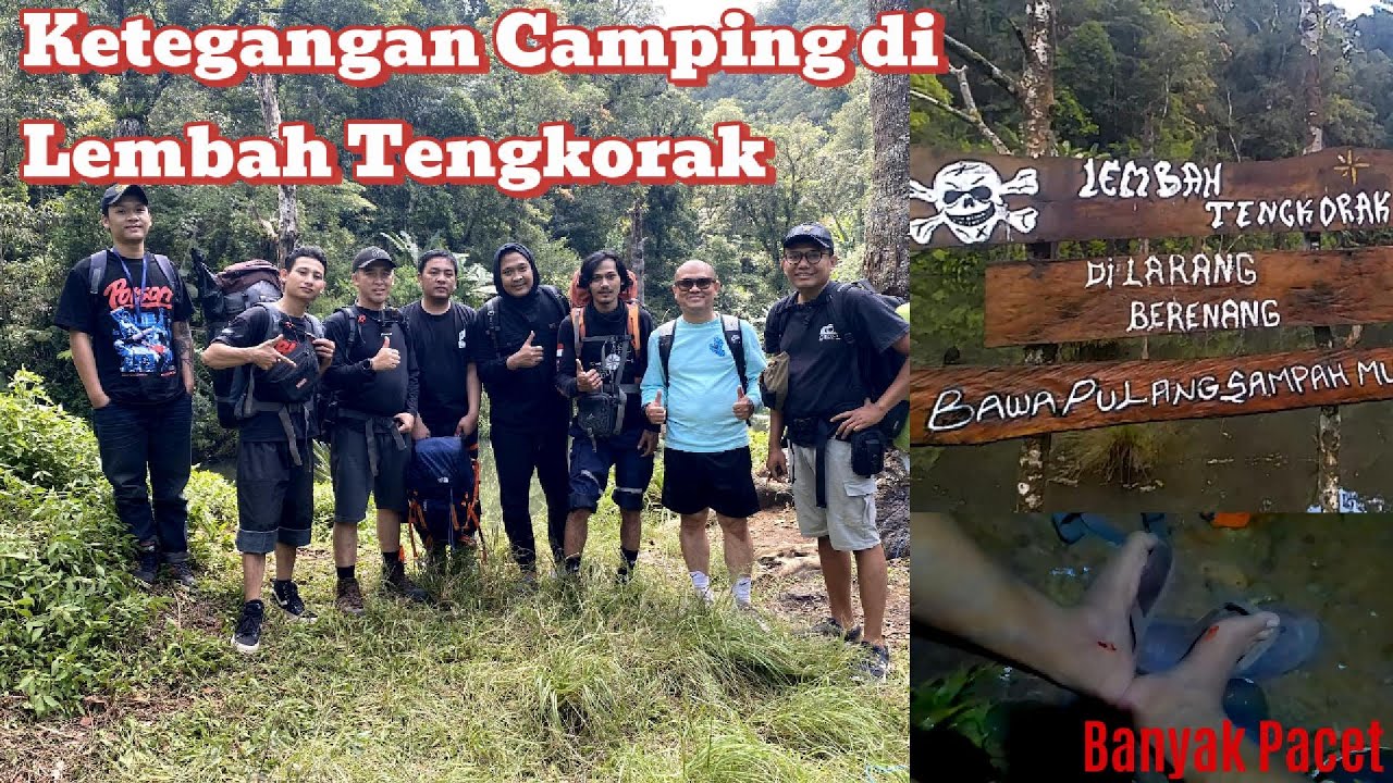Ketegangan Camping Di Lembah Tengkorak || Hujan Badai, Serangan Pacet ||