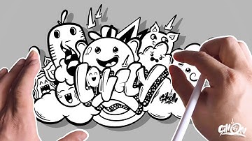 COMMENT with your NAME to BE part of my next Artwork 🖼 Doodle session with procreate ✏️