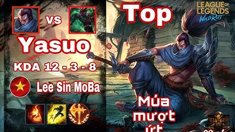 [ Yasuo Tốc Chiến ] Yasuo đi top gặp Singed, Yasuo montage lả lướt kiến Tame địch hoa mắt chóng mặt