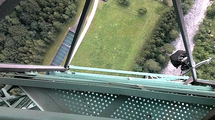 Innsbruck, Austria - Europabrücke bridge - 192m Bungee Jump