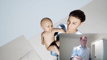 Myo touch-free gesture control & 3D Paediatric playground , 3D medical interactivity (2021)