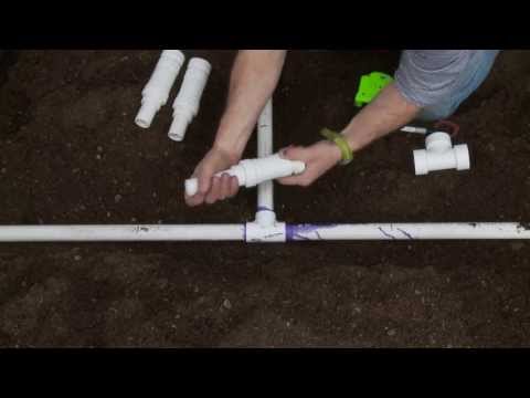 How To Repair PVC Sprinkler Pipe; Glueless Tee & Slide Fittings PVC-Lock®