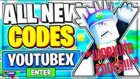 All Working Codes For YouTube Simulator X!! | Roblox
