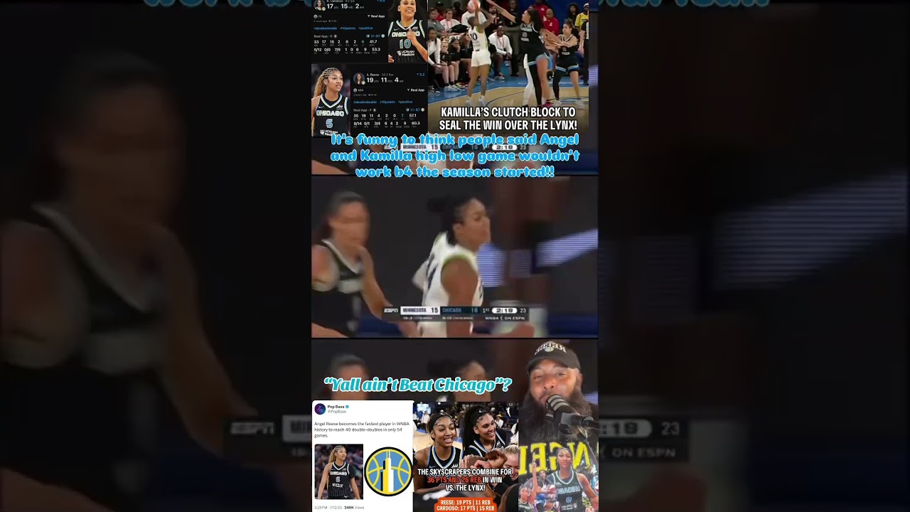 Angel Reese declares Chicago Sky 'best young core in the league' after upset of Minnesota Lynx 