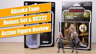 Ahsoka Tano TVC Figures Comparisons - VC222 & Deluxe Set