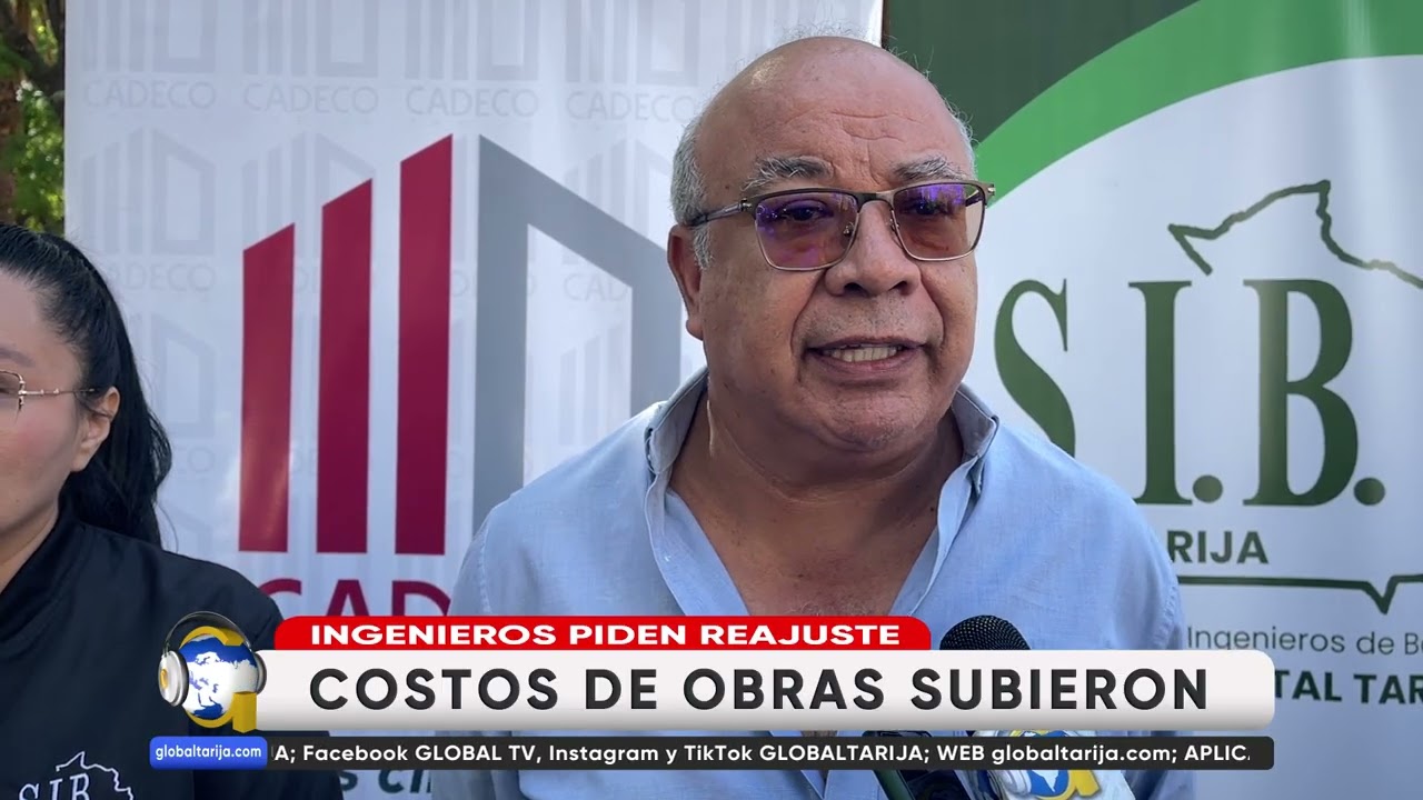 INGENIEROS RECHAZAN PRECIOS QUE ASIGNAN A OBRAS PÚBLICAS