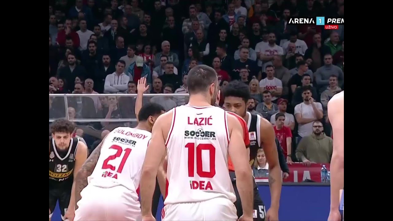 ADMIRALBET ABA LIGA (18. kolo): Crvena zvezda - Partizan 88:86 / 28.01.2024