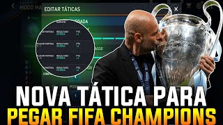 MELHOR TÁTICA DO MODO MANAGER DO FIFA MÓBILE 