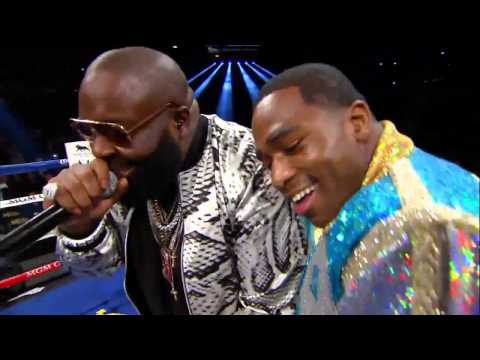 Adrien Broner - Ringwalk with Rick Ross